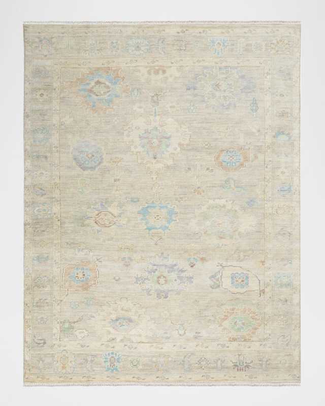 Gerish Hand-Knotted Rug, 10' x 14'
